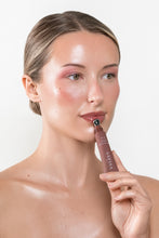 Load image into Gallery viewer, ÂN-GLOSS Ceramide Lip Tint - Spice Cake - a sheer, rosy brown