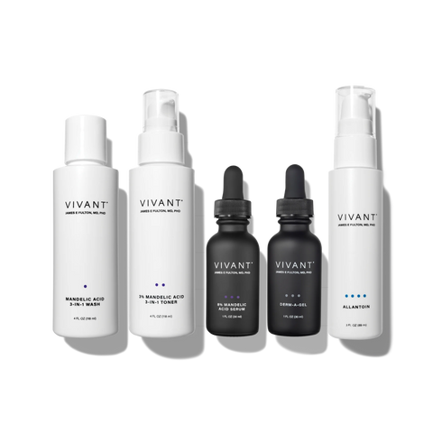 Clear & Bright Protocol II skincare bundle for oily, acne-prone skin | Lisa Simone Skincare