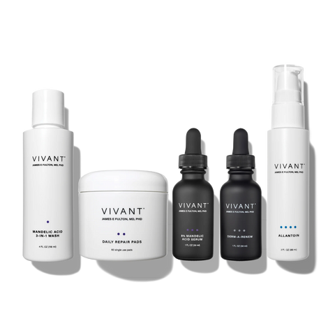 Clear & Bright Protocol I skincare bundle for dry, acne-prone skin | Lisa Simone Skincare