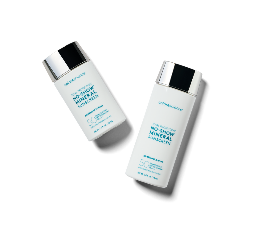 COMPLETELY SHEER, WHITE CAST-FREE SPF Total Protection® No-Show™ Mineral Sunscreen SPF 50